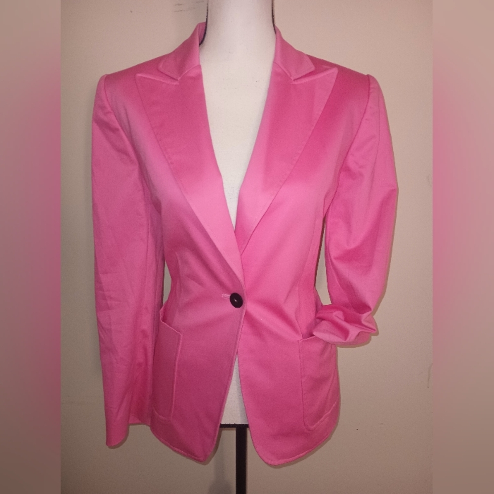 Tahari Arthur S. Kevine Women's Pink Blazer SZ10